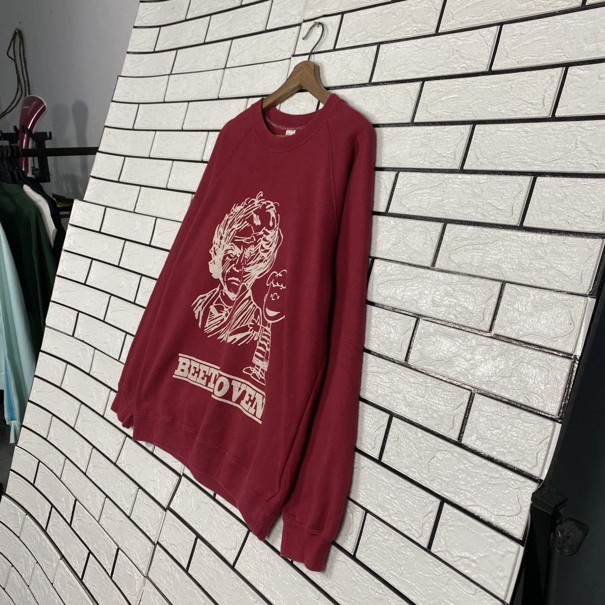 Vintage 🔥VINTAGE SWEATSHIRT BEETHOVEN CARTOON BIG LOGO Size US M / EU 48-50 / 2 - 2 Thumbnail