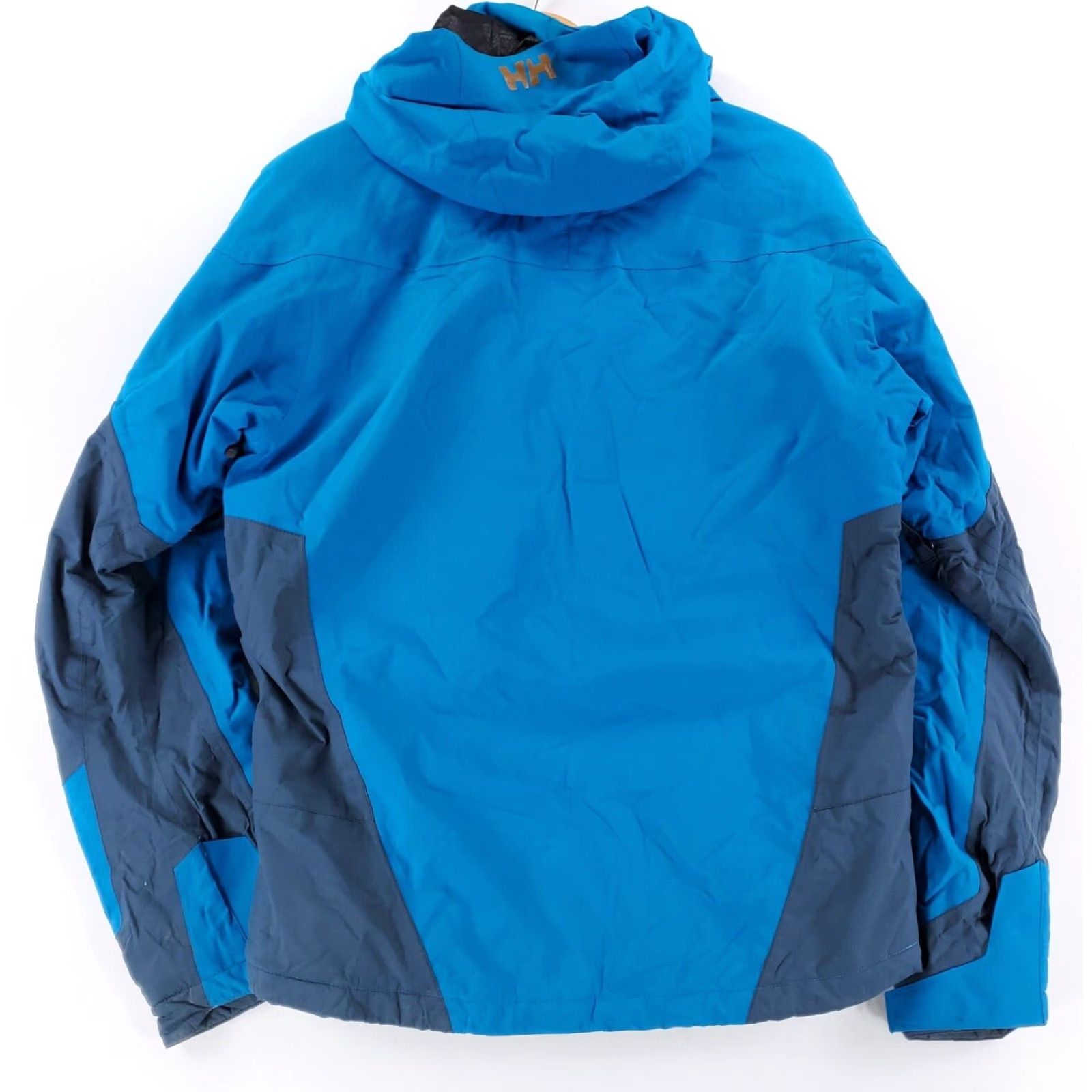 Helly Hansen Helly Hansen Parka Jacket Blue Hooded Full Zip Mens M Jacket Size US M / EU 48-50 / 2 - 3 Thumbnail