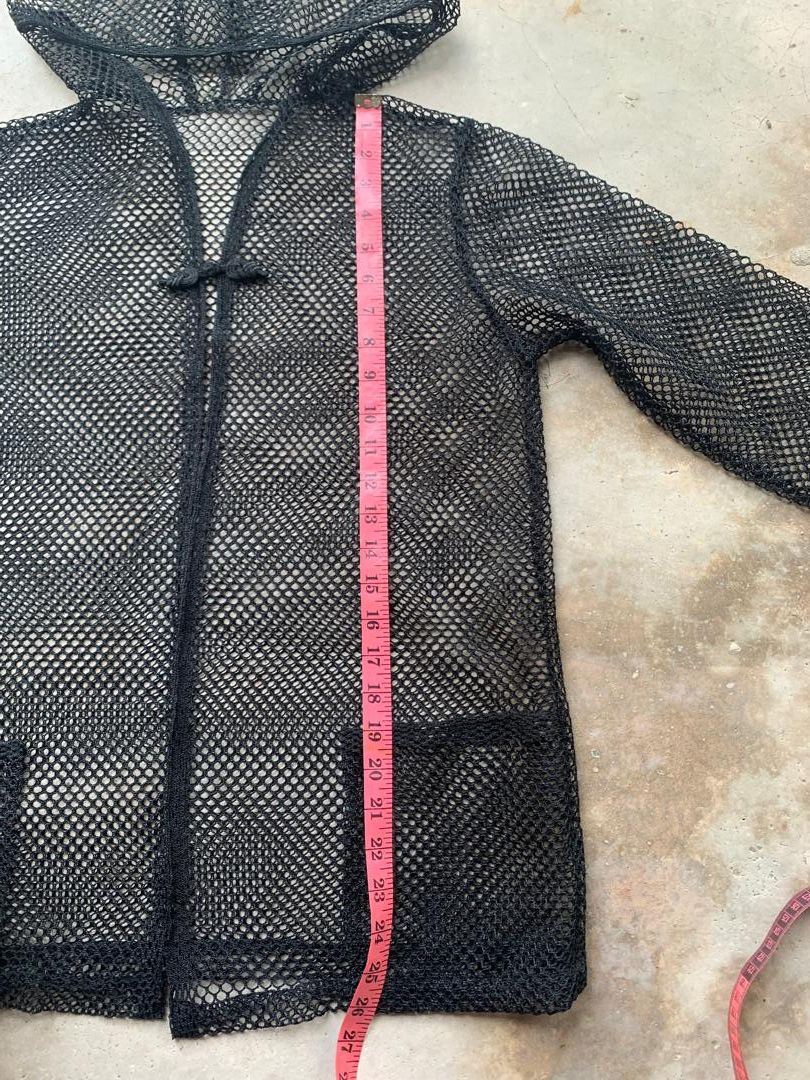 Japanese Brand SEE Through Cardigan Hoodie Unbrand Size M / US 6-8 / IT 42-44 - 9 Thumbnail