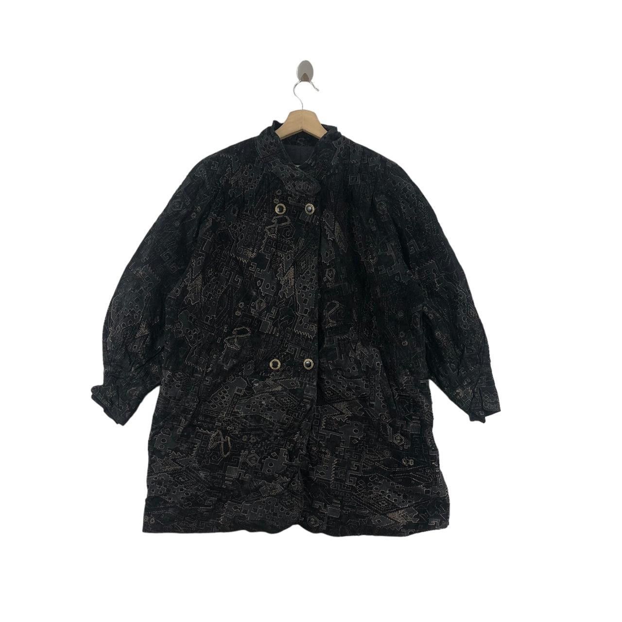 Vintage Vintage CELENA GORGEOUS MODE Art Suede Leather Jacket Parka Size M / US 6-8 / IT 42-44 - 1 Thumbnail