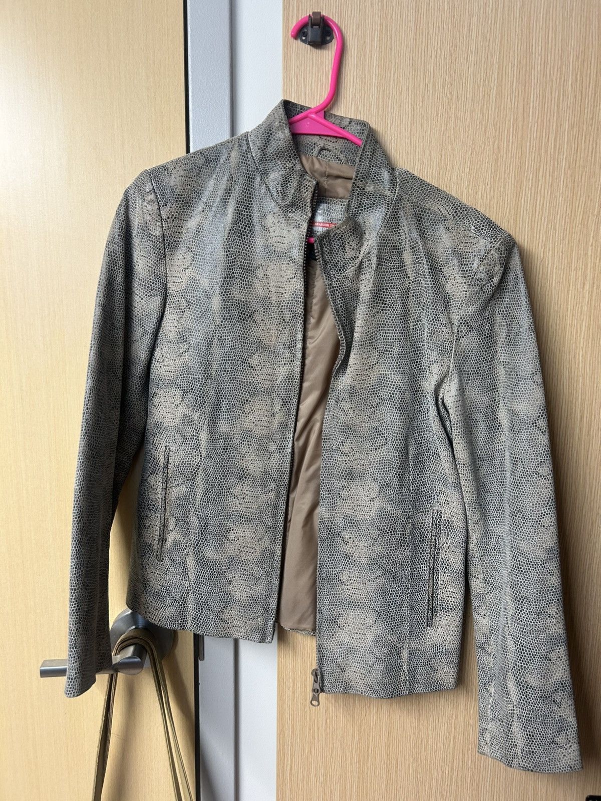 Japanese Brand × Vintage Snakeskin leather jacket Size US S / EU 44-46 / 1 - 1 Thumbnail