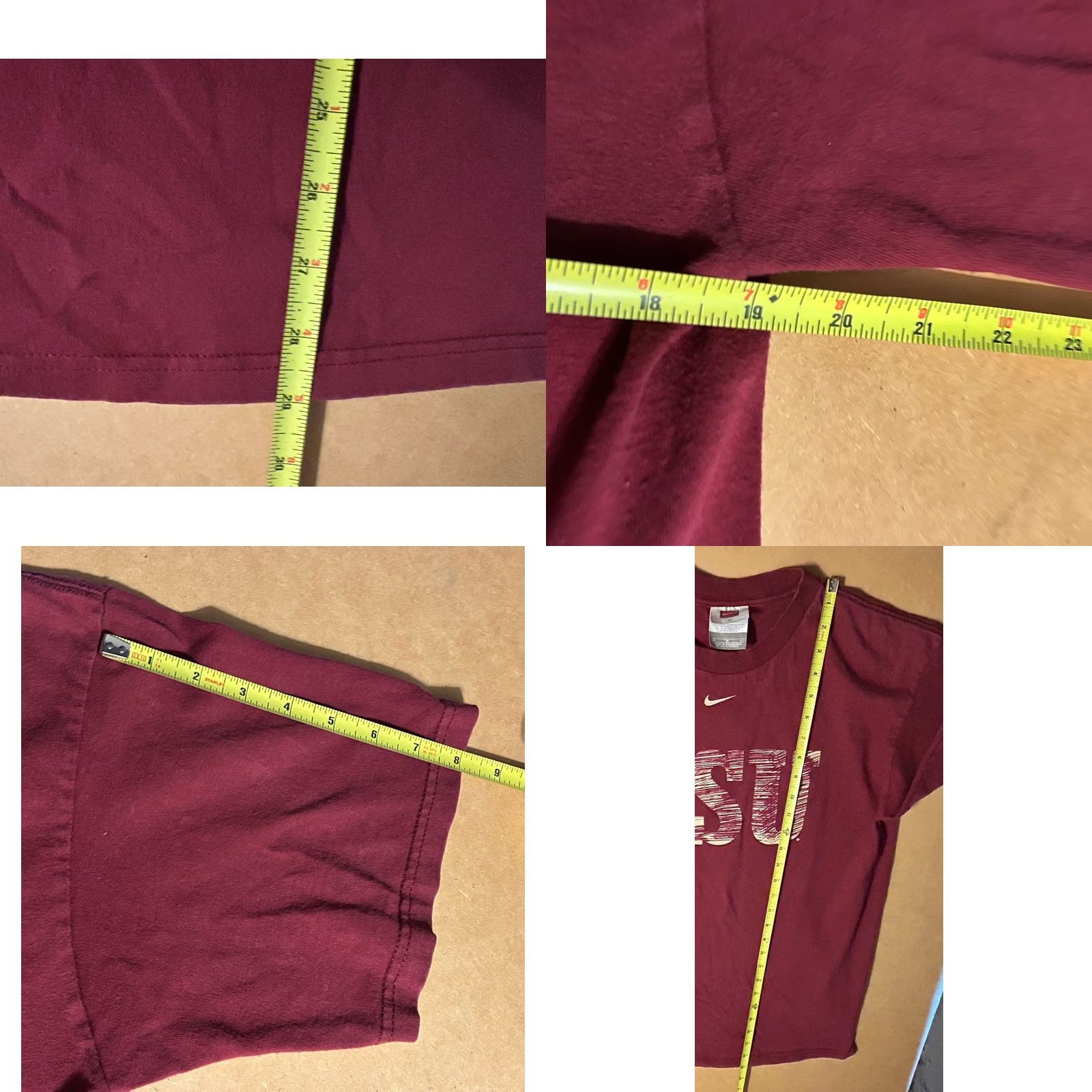 Nike VINTAGE Nike Florida State Seminoles Shirt Men Medium Double Sided Swoosh Nike T-Shirt Size US M / EU 48-50 / 2 - 9 Thumbnail