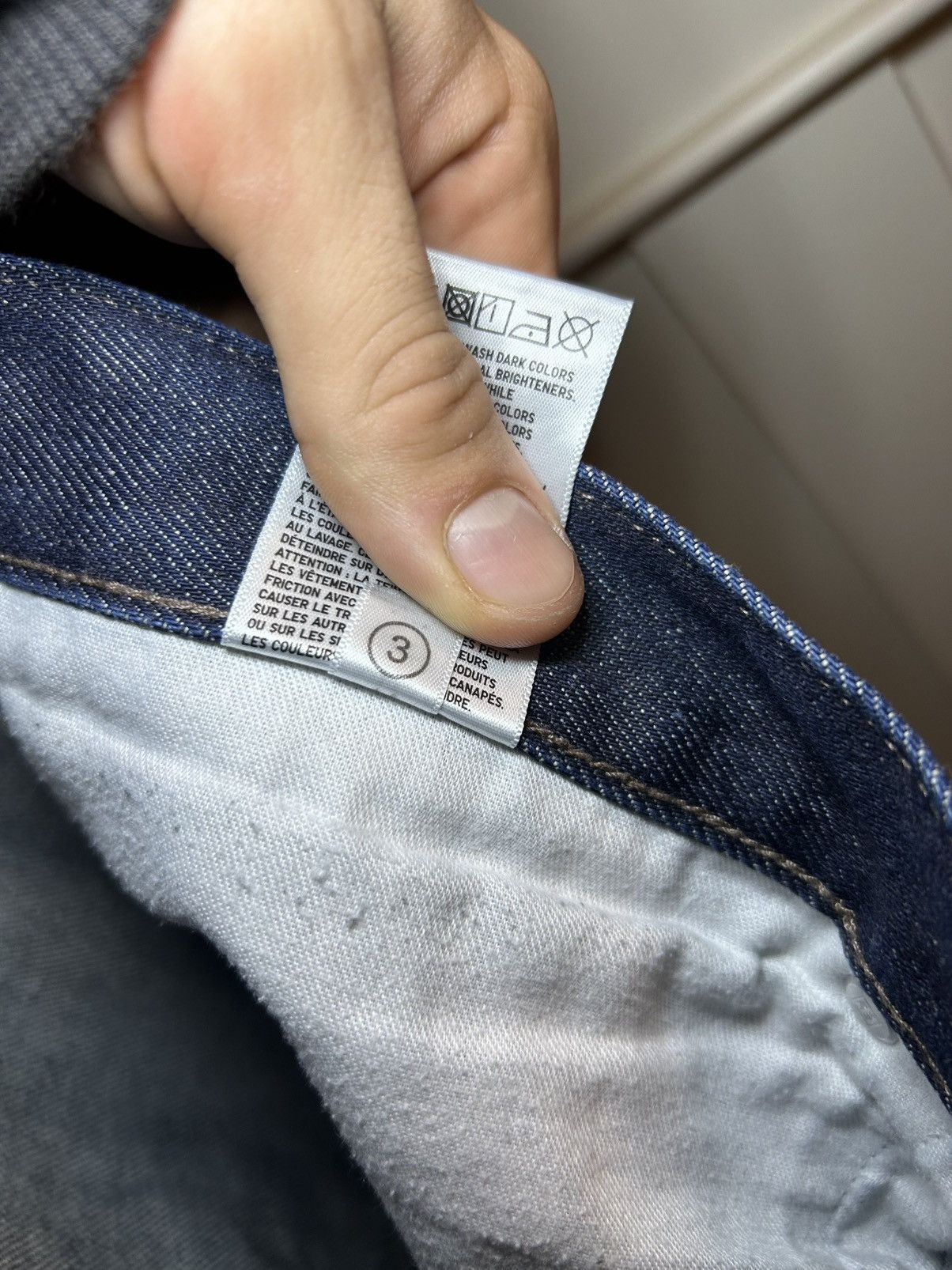 Uniqlo Vintage Uniqlo raw selvedge denim by Kaihara skinny jeans Size US 36 / EU 52 - 6 Thumbnail