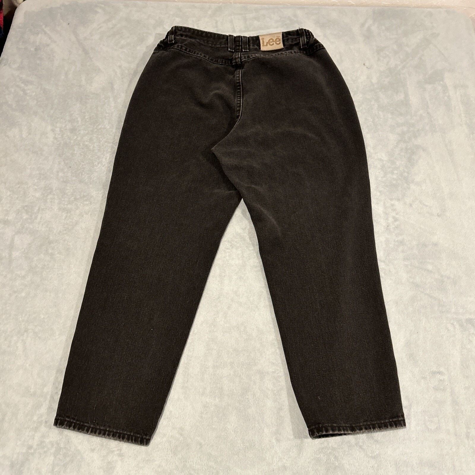 Lee Tapered Loose Baggy jeans Women 14 31x27 Stretch Relaxed Size 36" / US 14 / IT 50 - 2 Thumbnail