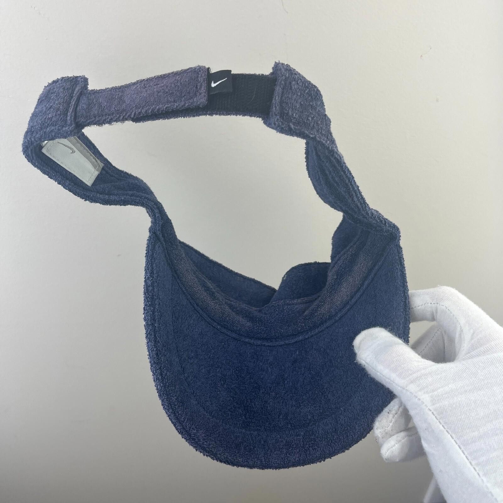 Nike Vintage Y2K Nike Visor Strap Back Hat Size ONE SIZE - 3 Thumbnail
