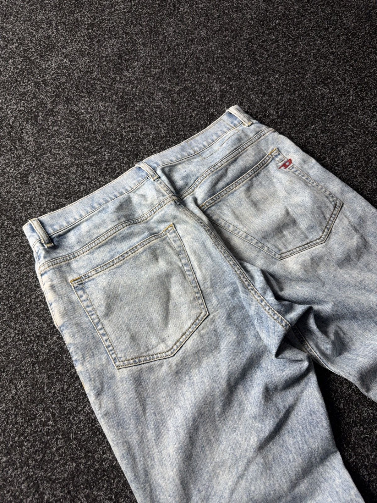Diesel × Vintage Diesel Jeans Light Wash Y2K Style For Successful Living Size US 32 / EU 48 - 13 Thumbnail