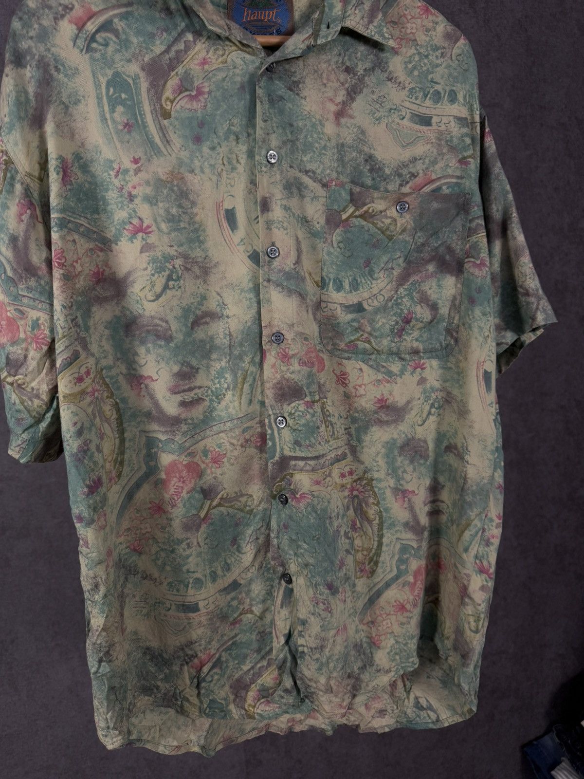 Vintage Art vintage crazy hawaiian shirt Size US XL / EU 56 / 4 - 3 Thumbnail