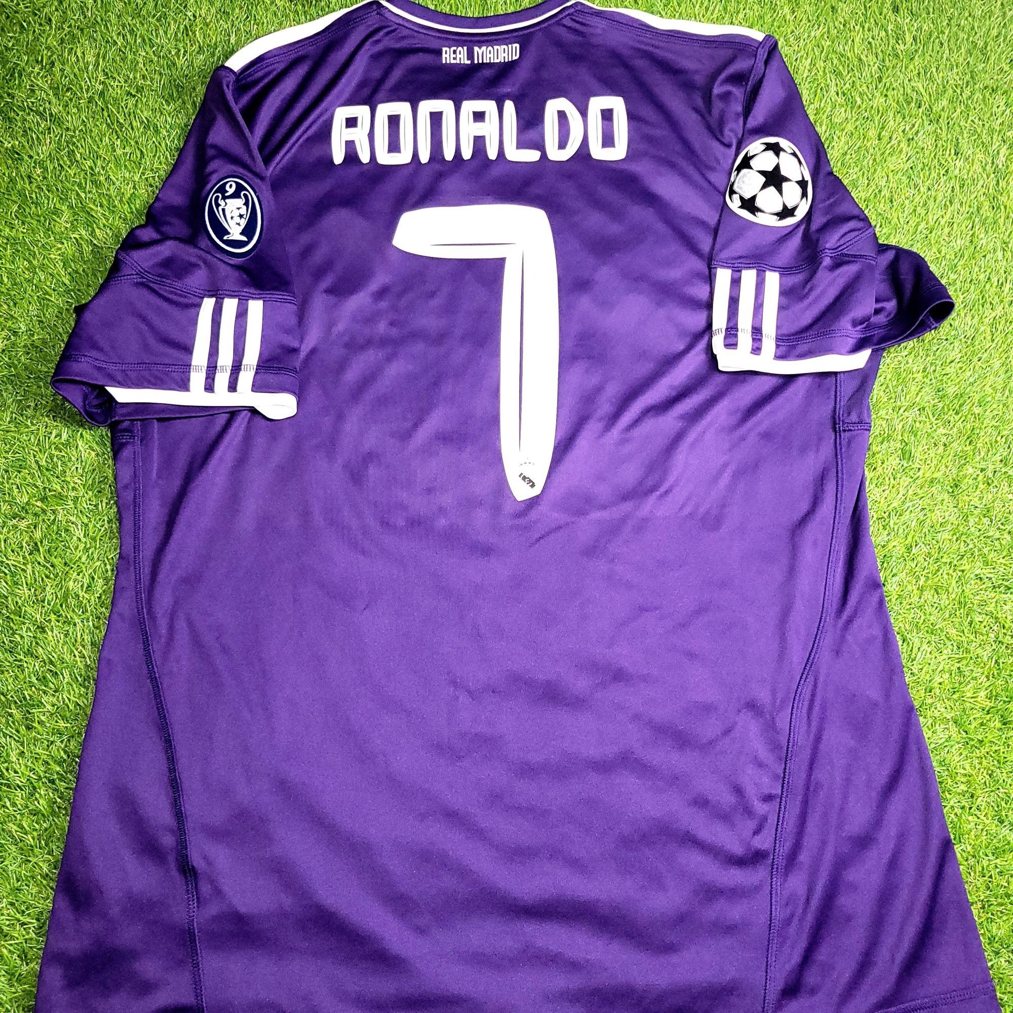 Adidas Ronaldo Real Madrid 2010 2011 UEFA Third Soccer Jersey XL Size US XL / EU 56 / 4 - 1 Thumbnail