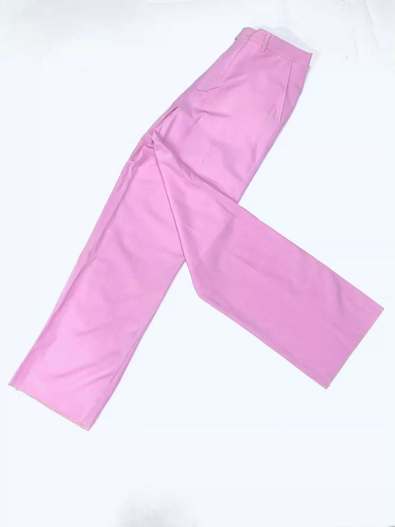 Gucci Gucci Pink 100% wool casual trousers 2502-Nextarrow Size US 32 / EU 48 - 3 Thumbnail