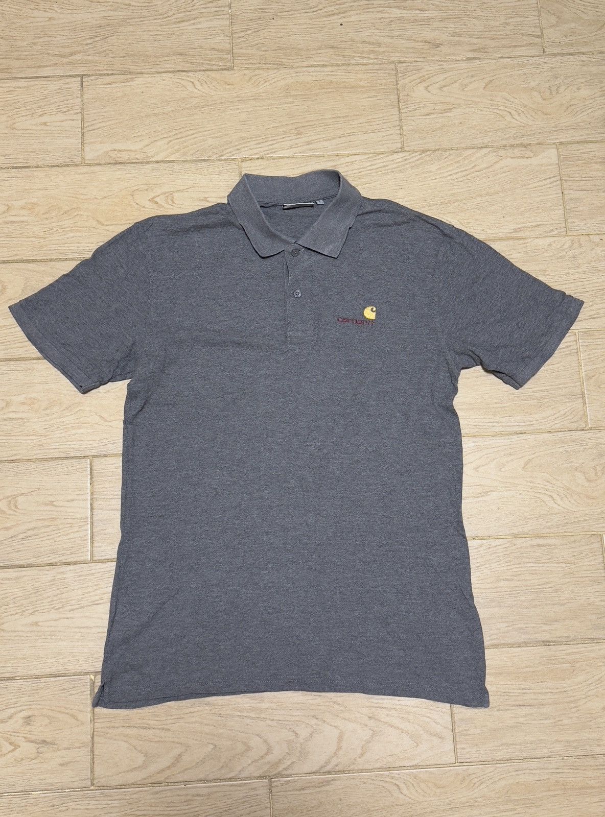 Vintage Carhartt Polo Ralph Lauren style distressed polo