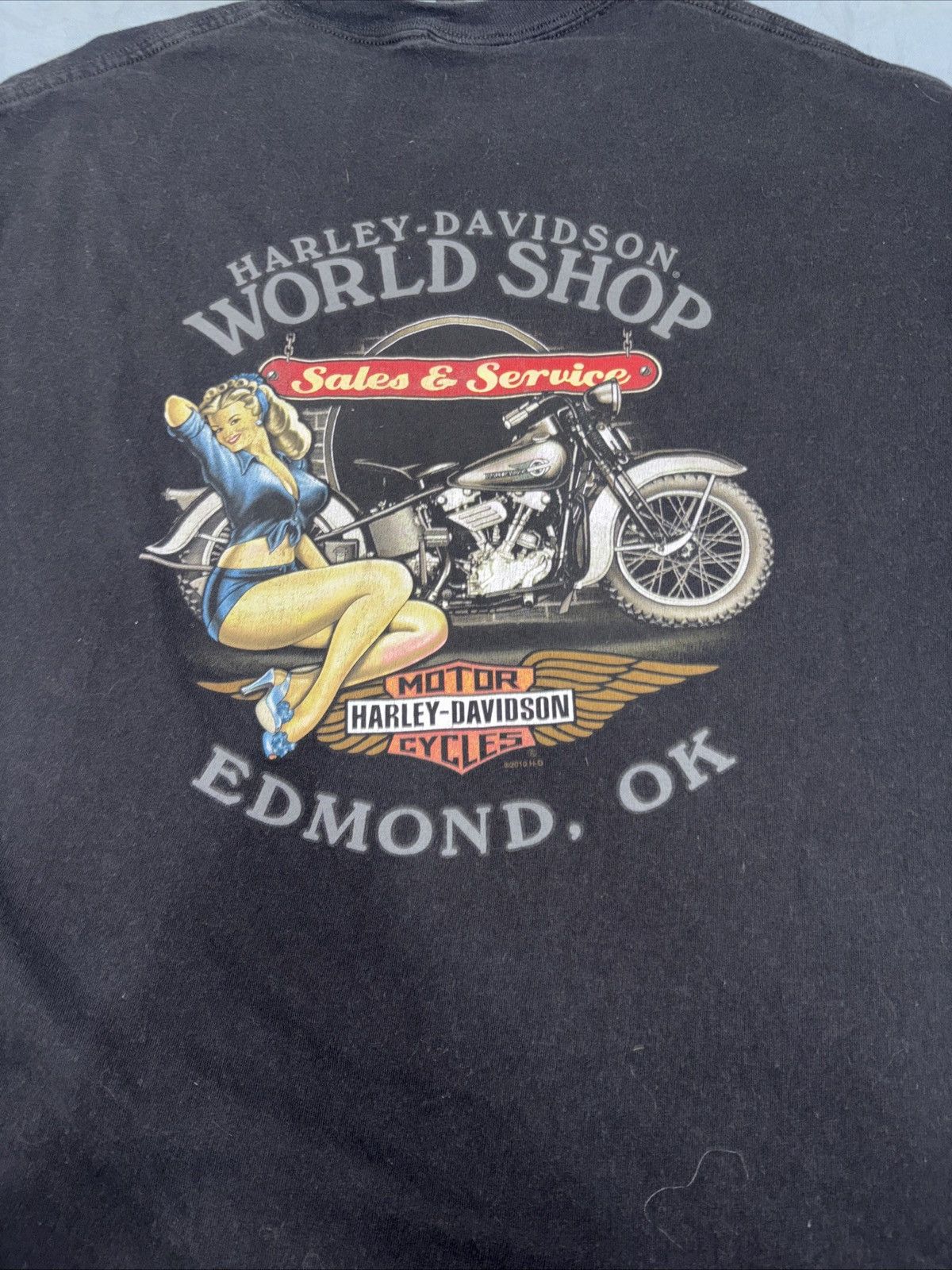 Harley Davidson 2010’s Harley Davidson jester shirt Size US XL / EU 56 / 4 - 3 Thumbnail
