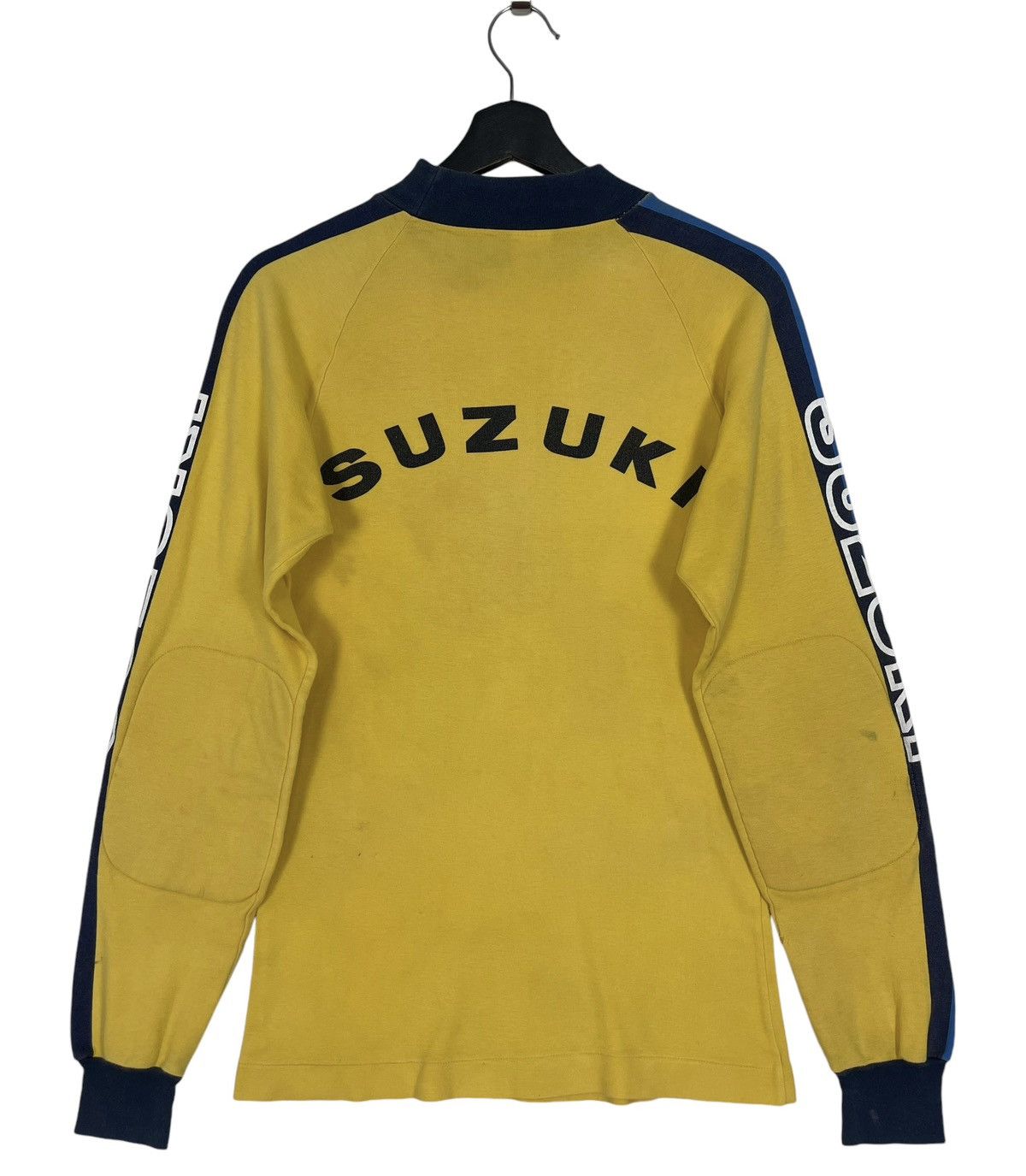Gear for Sports 80s VINTAGE SUZUKI RACING RIDER SHIRT WITH PADDED ELBOW Size US M / EU 48-50 / 2 - 2 Thumbnail
