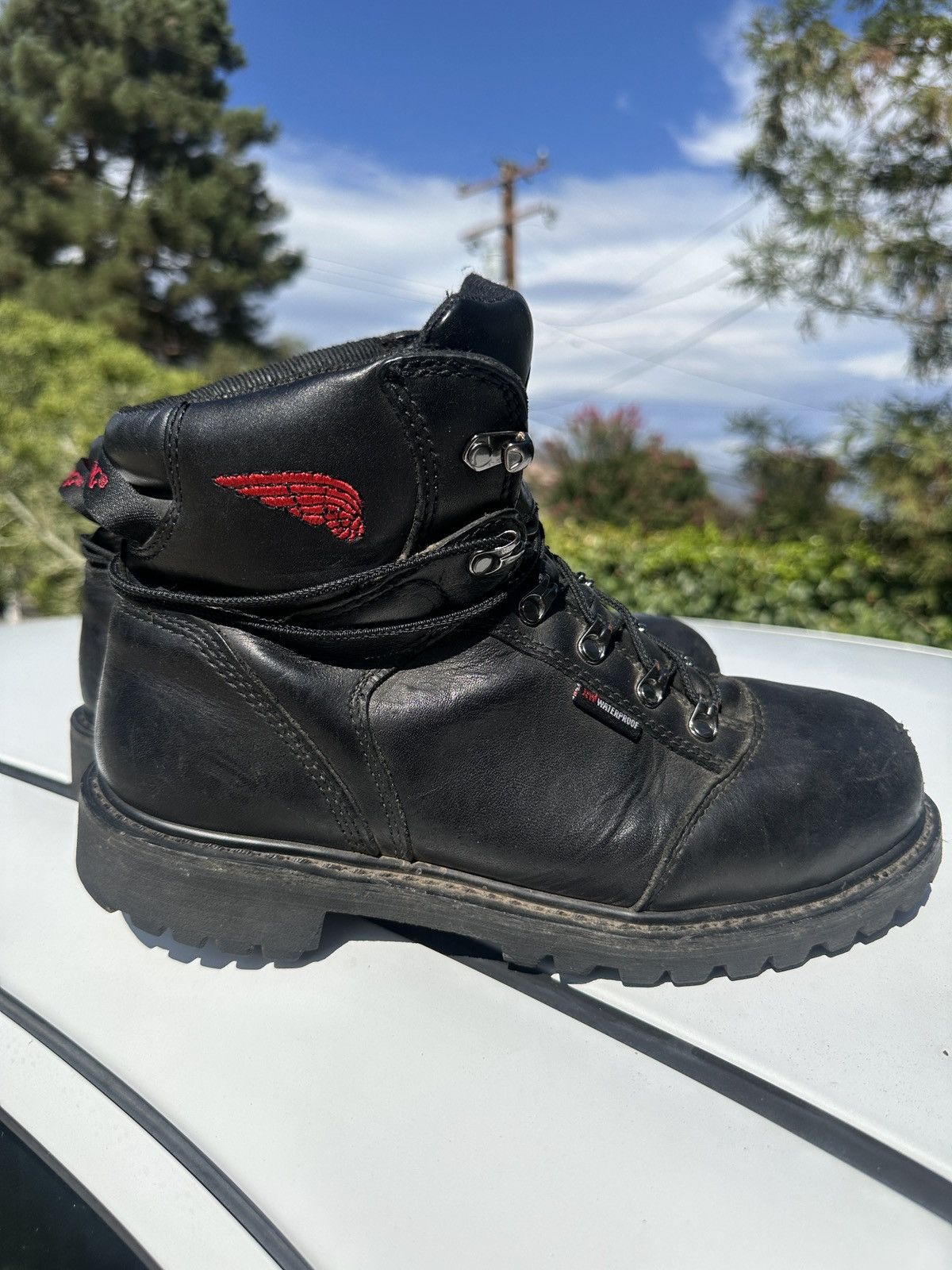 Red Wing Red Wing Steel Toe Lug Sole Boots Size US 9 / EU 42 - 1 Thumbnail