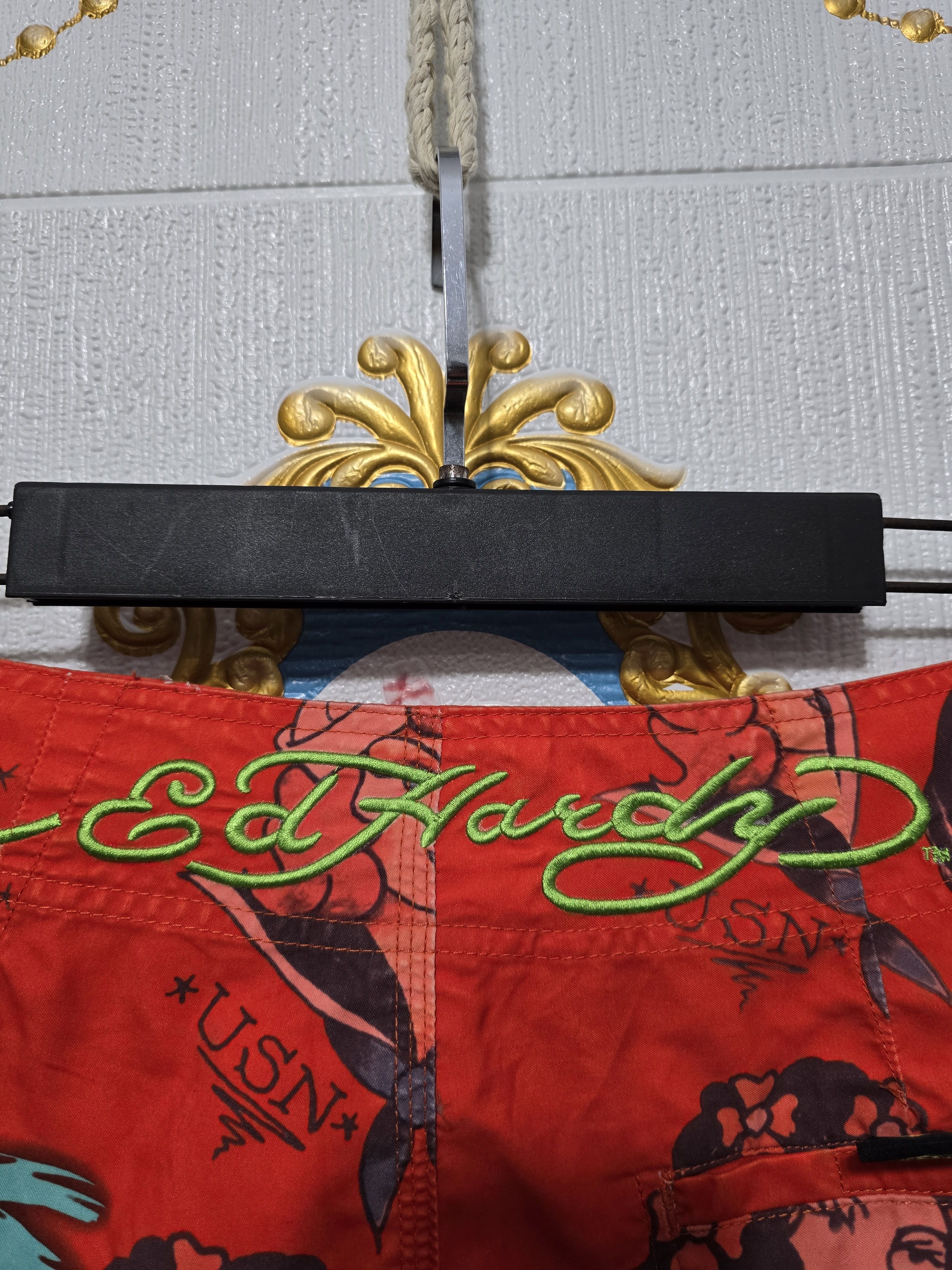 Ed Hardy Vintage Ed Hardy Girls All Over The World w32 Shorts Size US 32 / EU 48 - 9 Thumbnail