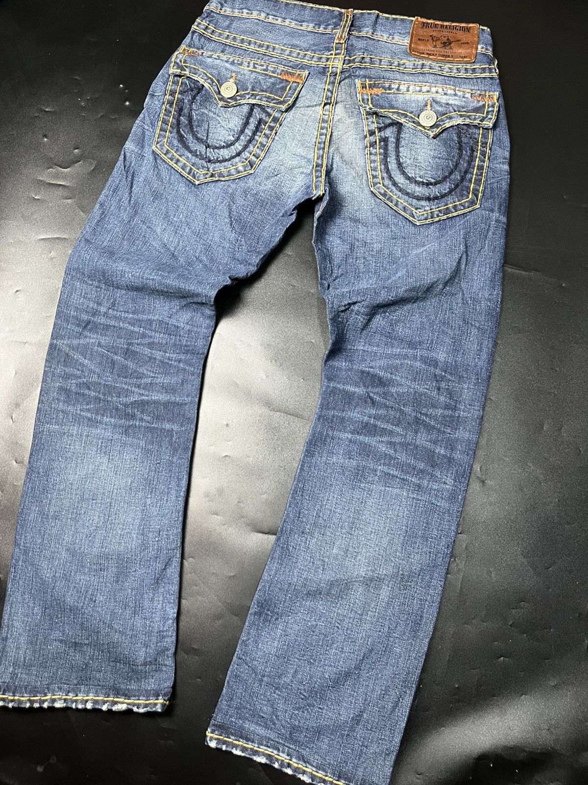 If Six Was Nine TRUE RELIGION TRUE FLARE JEANS Size US 31 - 4 Thumbnail