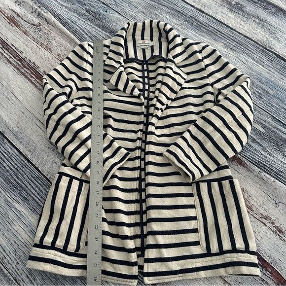 Vineyard Vines Vineyard Vines Striped Women's Blazer- Navy and White Size S / US 4 / IT 40 - 8 Thumbnail