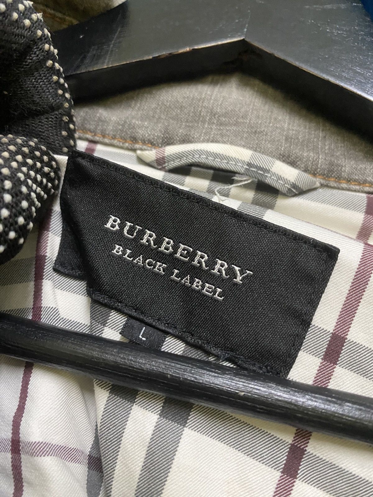 Burberry Burberry Black Label Grey Cotton Blend Casual Jacket Size M / US 6-8 / IT 42-44 - 7 Thumbnail