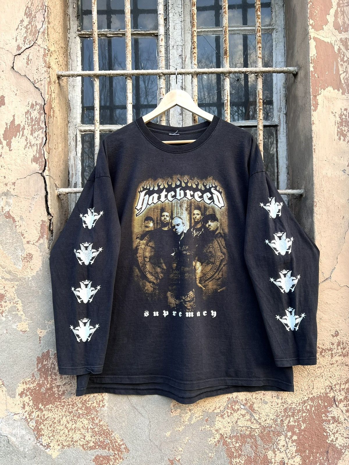 Band Tees VTG Hatebreed Supremacy Hardcore Metal Longsleeve Shirt Rare Size US XXL / EU 58 / 5 - 1 Thumbnail