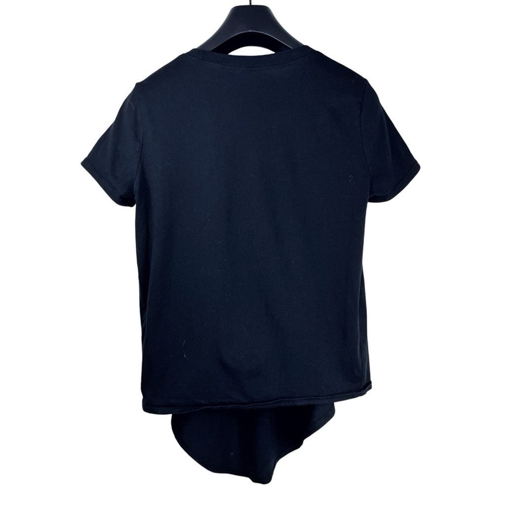Madewell MADEWELL Women's Stretchy Reverse Drop Tail Black T-shirt S Size M / US 6-8 / IT 42-44 - 3 Thumbnail