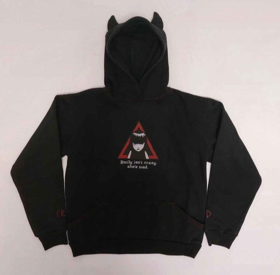 Other 2001 Cosmic Debric Emily The Strange cat hoodie Size L / US 10 / IT 46 - 1 Thumbnail