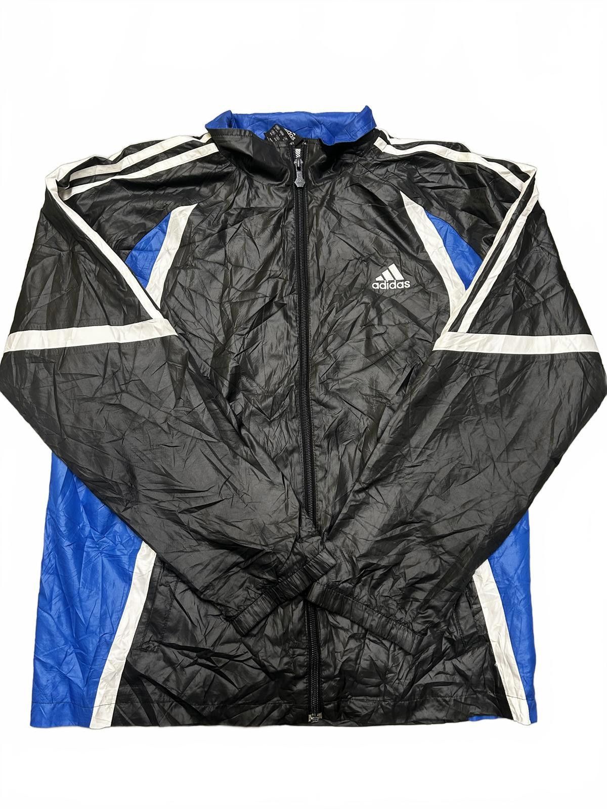 Adidas Adidas ClimaProof Jacket - Black & Blue Size US M / EU 48-50 / 2 - 2 Thumbnail