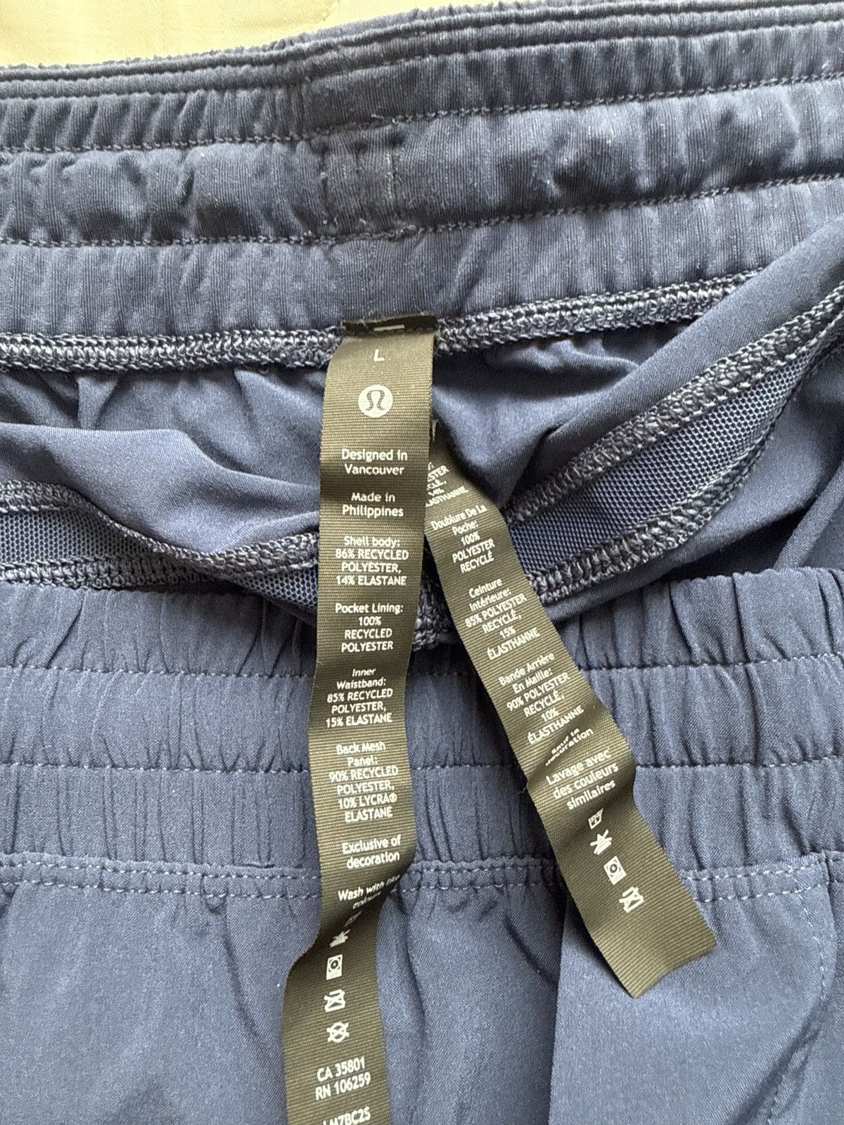 Lululemon Lululemon Pace Breaker Shorts Size US 35 - 4 Thumbnail