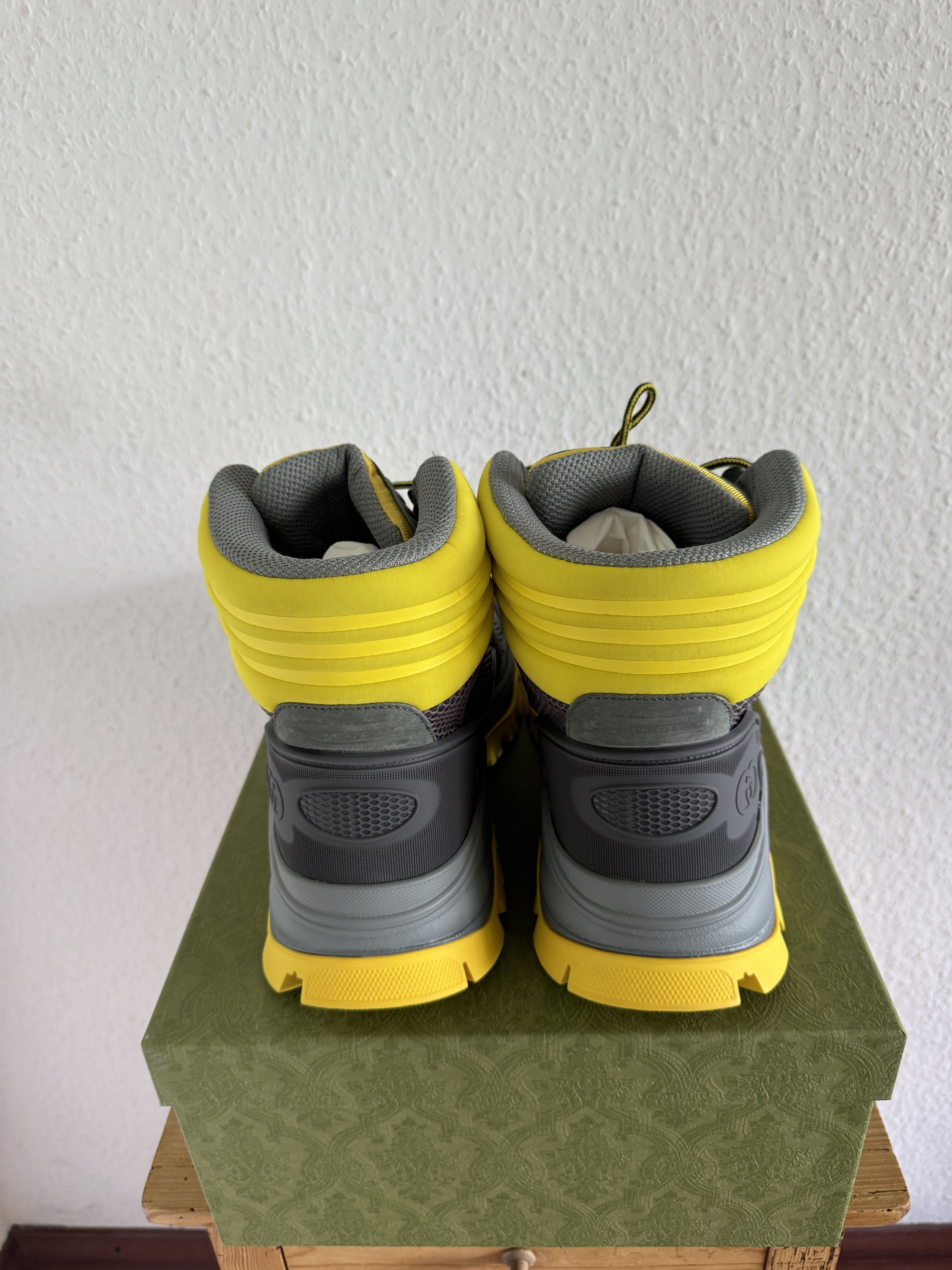 Gucci Buhl Hiking Boots Yellow Grey-Lilac Size US 13 / EU 46 - 5 Thumbnail
