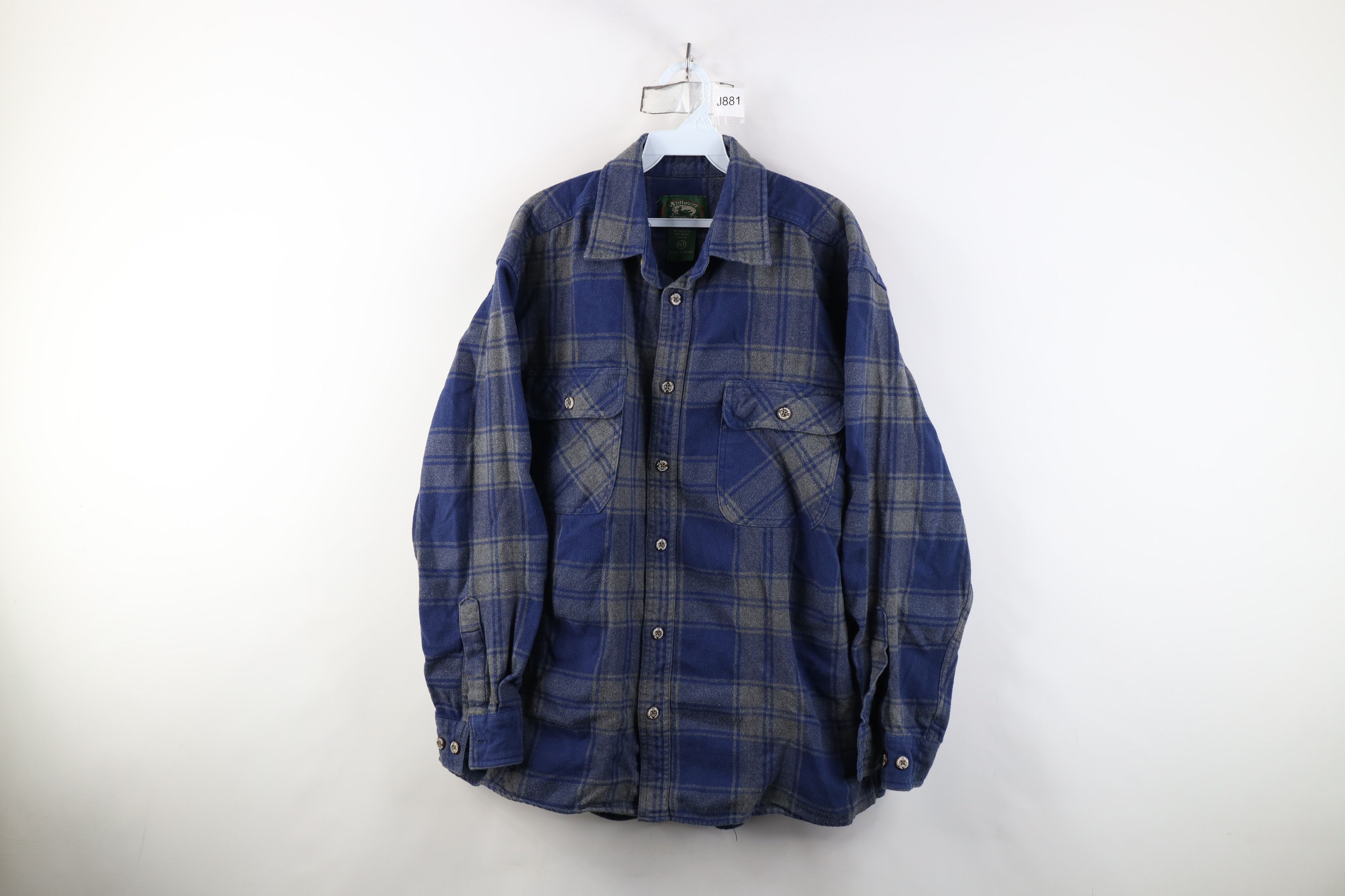 Vintage Vintage 90s Streetwear Heavyweight Collared Button Shirt Size US XL / EU 56 / 4 - 1 Thumbnail