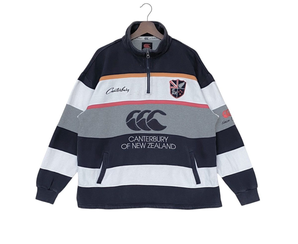 Canterbury of New Zealand × Vintage Vintage Brand Canterbury New Zealand Sweatshirt 1990s Size US L / EU 52-54 / 3 - 1 Thumbnail