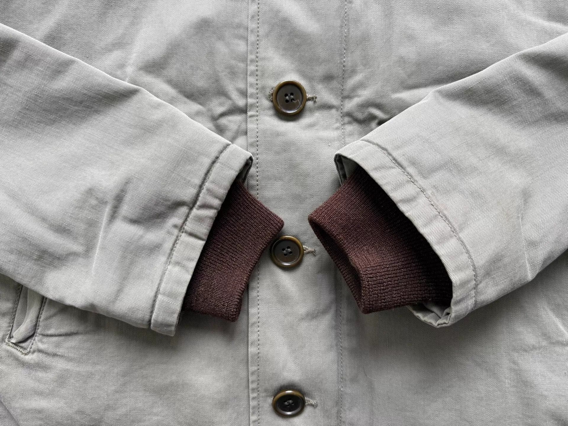 Visvim Collar Button-Up Jacket with Triangle Accents Size US M / EU 48-50 / 2 - 8 Thumbnail