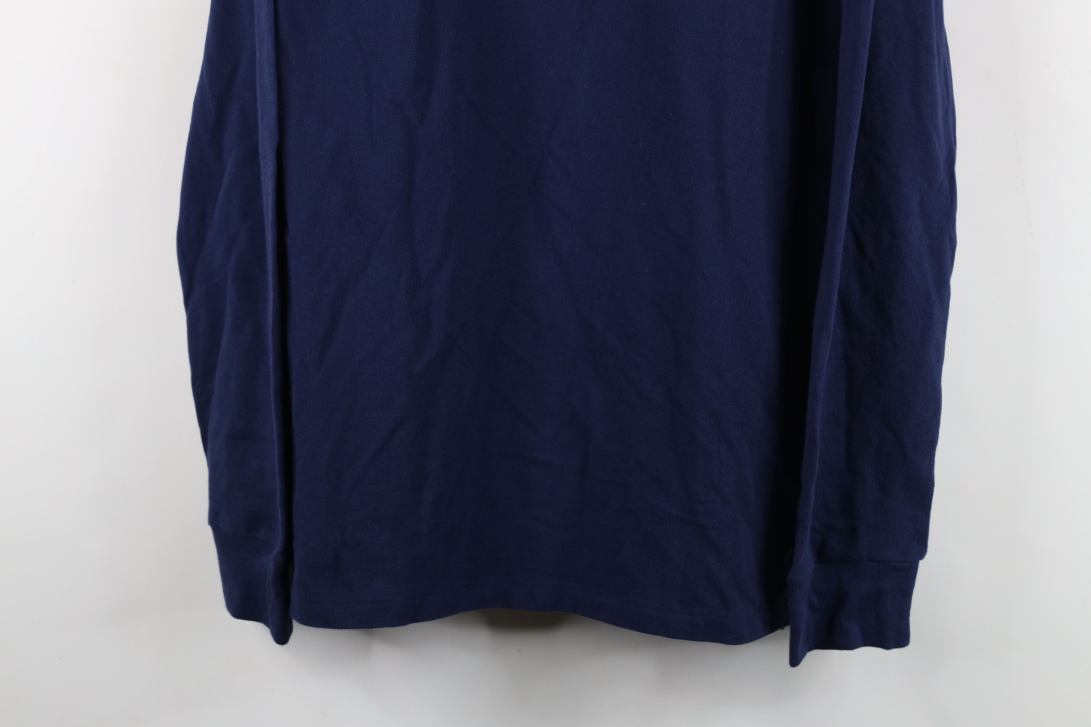 Polo Ralph Lauren Vintage Ralph Lauren Pique Long Sleeve Polo Shirt Blue Size US M / EU 48-50 / 2 - 3 Thumbnail