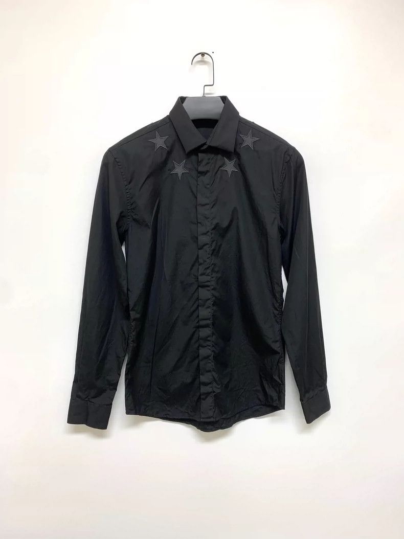 Givenchy givenchy black star collar shirt-dmc Size US M / EU 48-50 / 2 - 1 Thumbnail