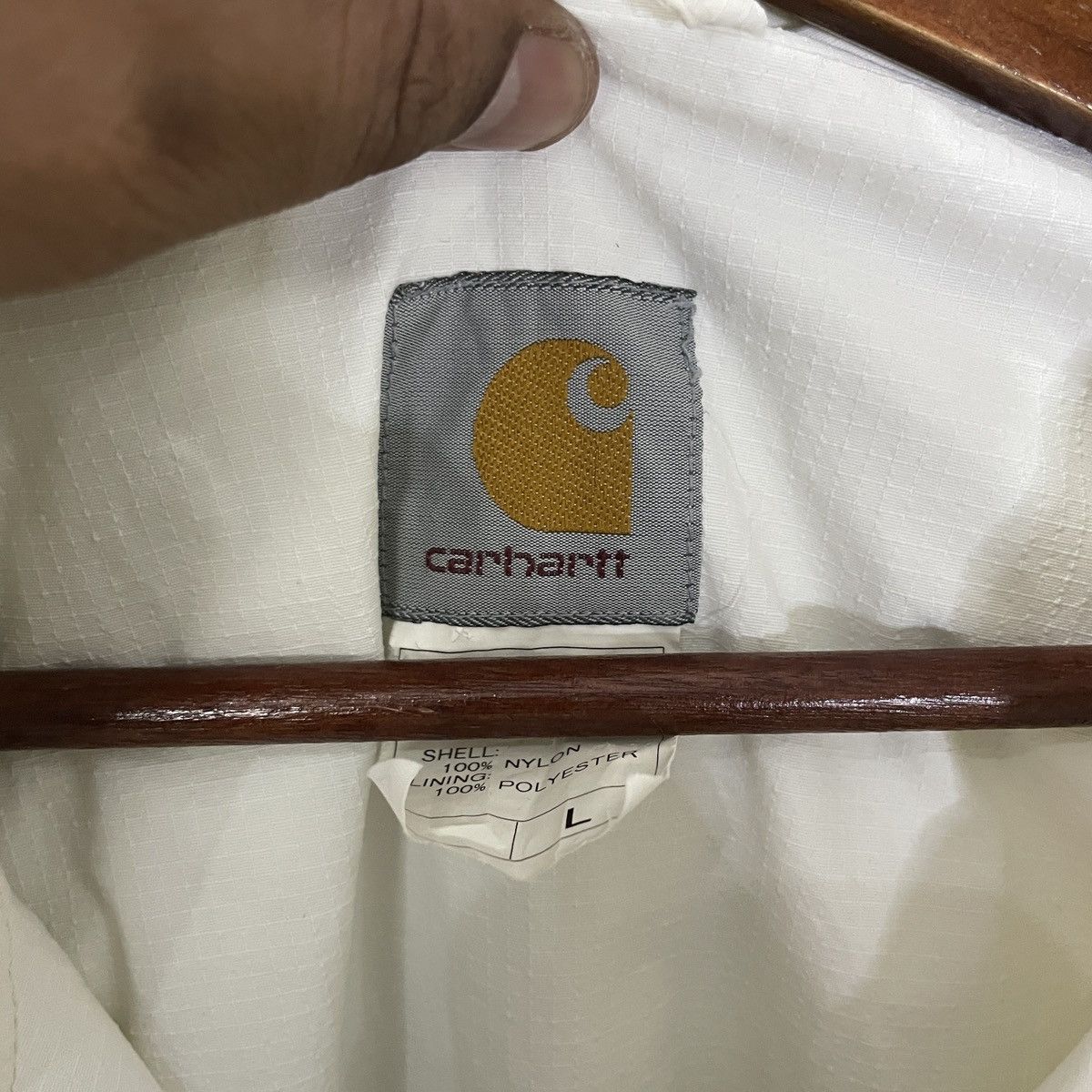 Carhartt Vintage Carhatt Half Zipper Jacket Size US L / EU 52-54 / 3 - 5 Thumbnail
