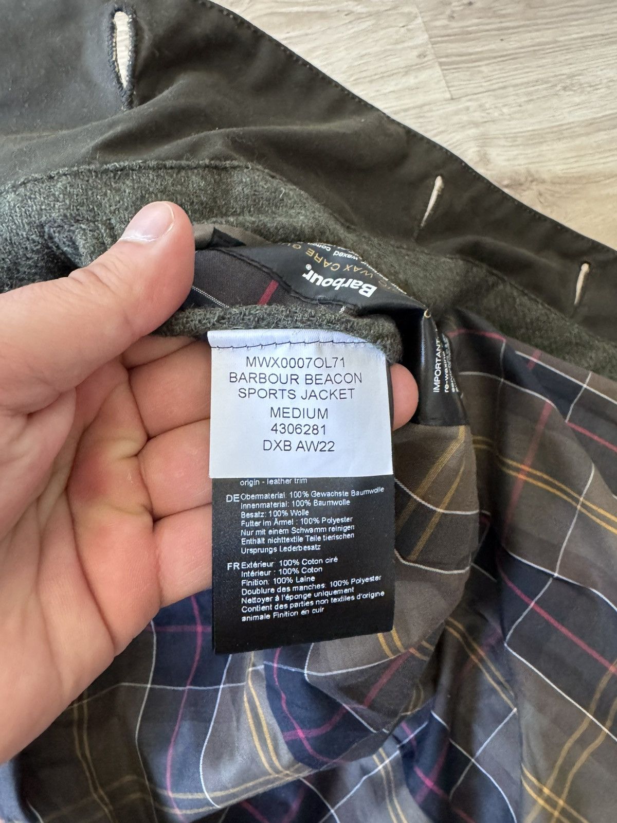 Barbour Barbour Beacon Sports Waxed Jacket Size US M / EU 48-50 / 2 - 14 Thumbnail