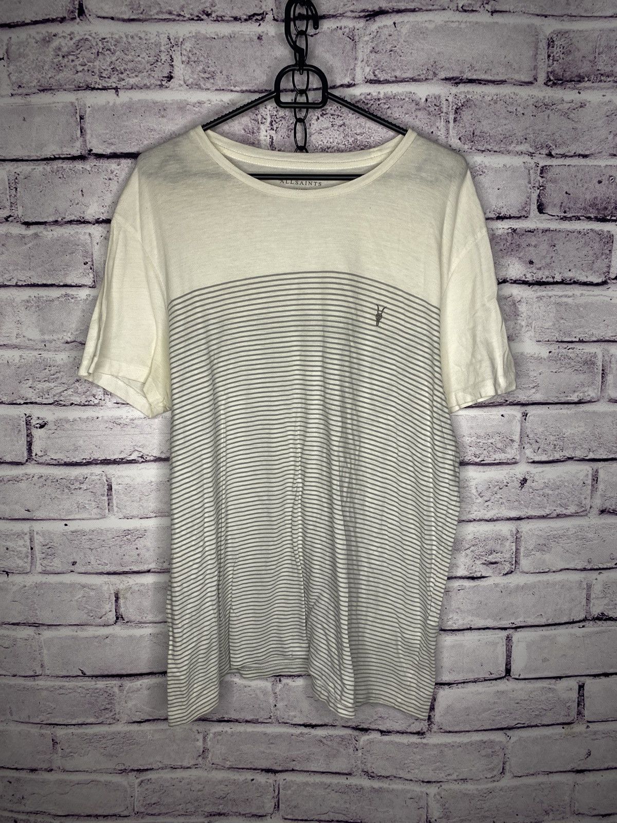Allsaints Men's Japanese brand tee small logo Allsaints T-shirt Size US L / EU 52-54 / 3 - 1 Thumbnail