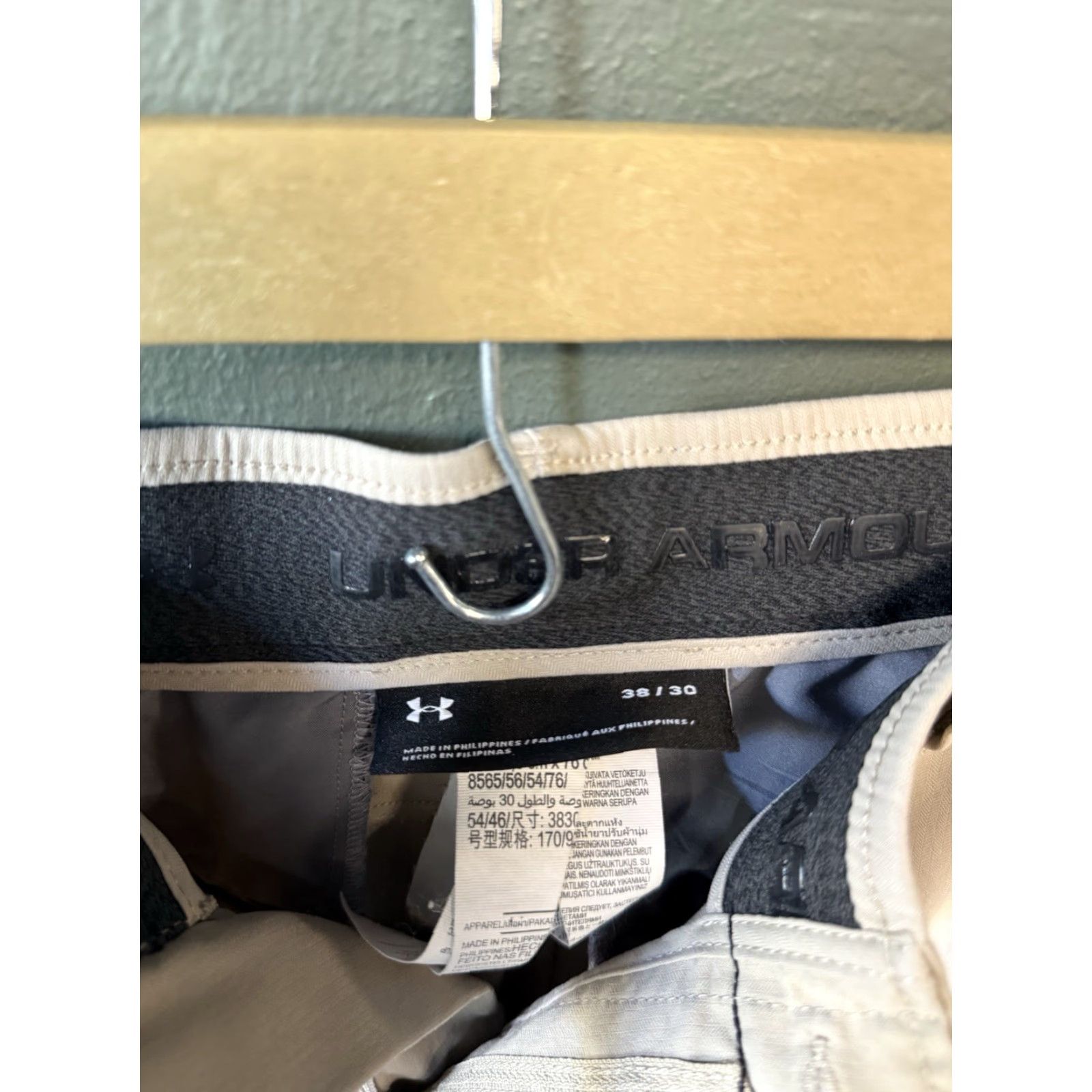 Under Armour Under Armour Mens Khaki Chino Athletic Pants Size 38 x 30 Size US 38 / EU 54 - 3 Thumbnail