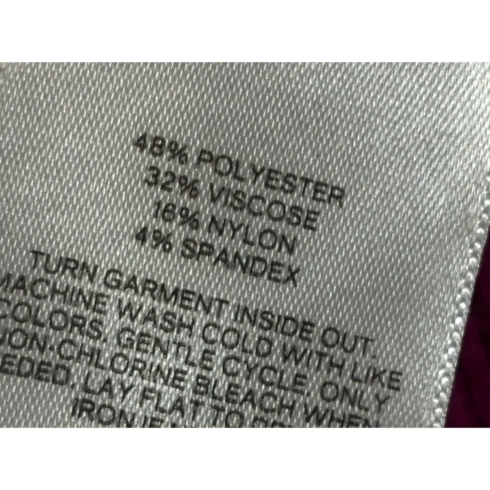 Express Express Ribbed Knit Midi Dress Women’s M Fuchsia Fishtail Bodycon Stretch Size M / US 6-8 / IT 42-44 - 7 Thumbnail