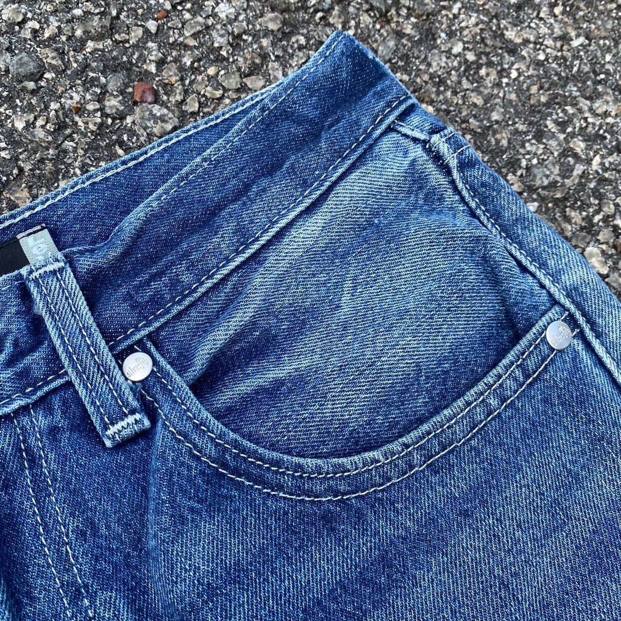 Kapital Vintage 90s Levis Silvertab Loose Denim Jeans Size US 30 / EU 46 - 15 Thumbnail
