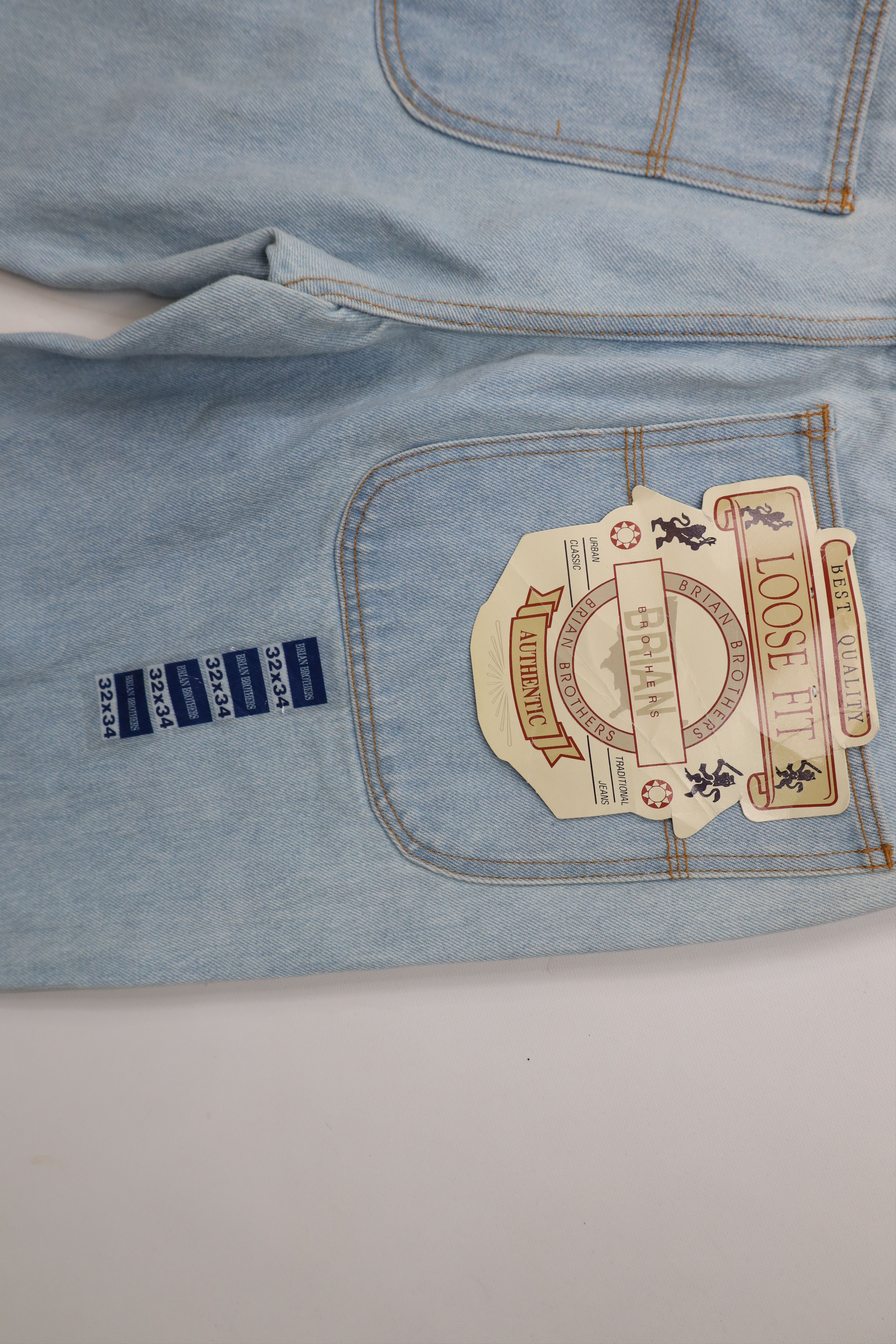 Vintage Deadstock Vintage 90s Streetwear Loose Fit Skateboard Jeans Size US 32 / EU 48 - 11 Thumbnail