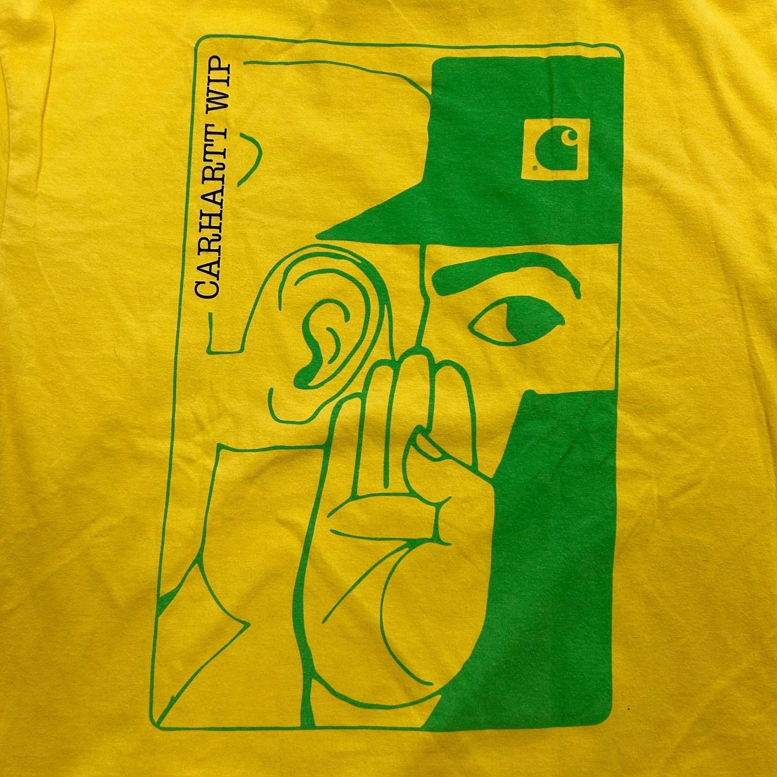 Carhartt Carhartt WIP Whisper Tee T Shirt Yellow Green Medium M B2 Size US M / EU 48-50 / 2 - 3 Thumbnail