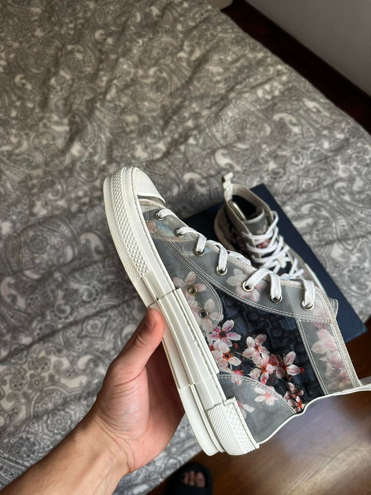 Dior Dior B23 High-Top Sneaker Size US 7 / EU 40 - 3 Thumbnail