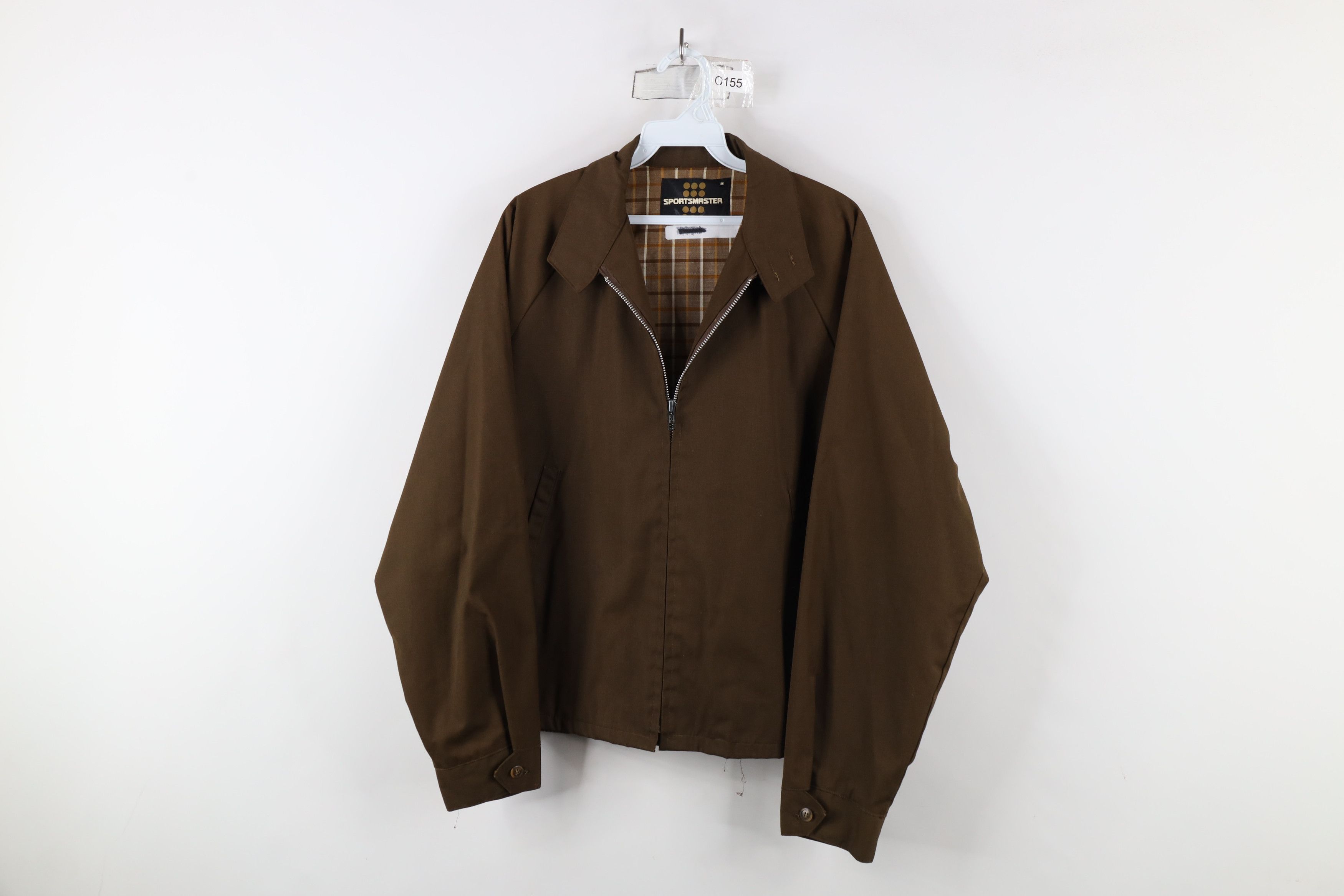 Vintage Vintage 50s 60s Streetwear Racer Bomber Jacket Brown USA Size US M / EU 48-50 / 2 - 1 Thumbnail