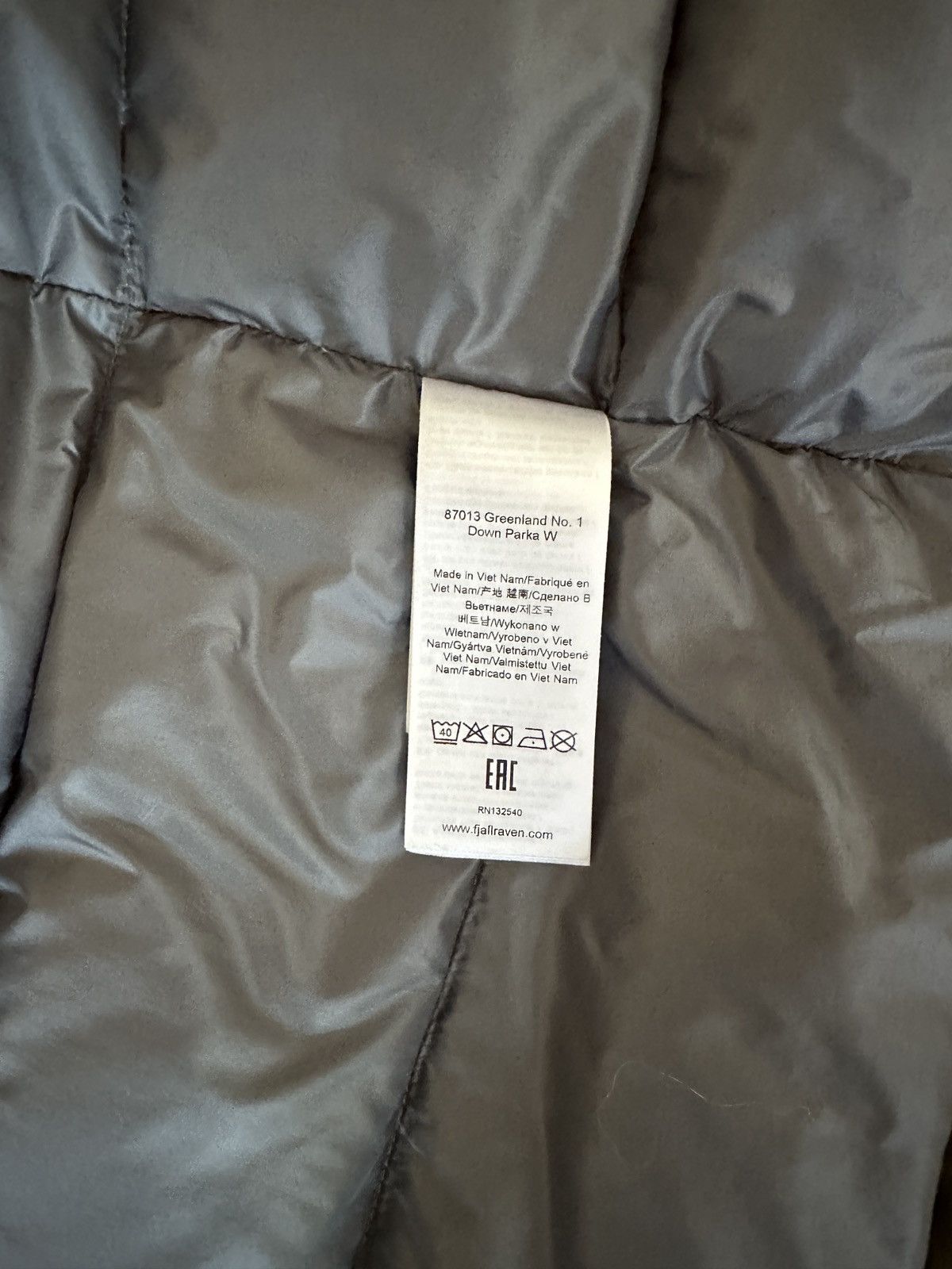 Fjallraven Fjallraven Greenland No.1 Down Parka Size XS / US 0-2 / IT 36-38 - 6 Thumbnail