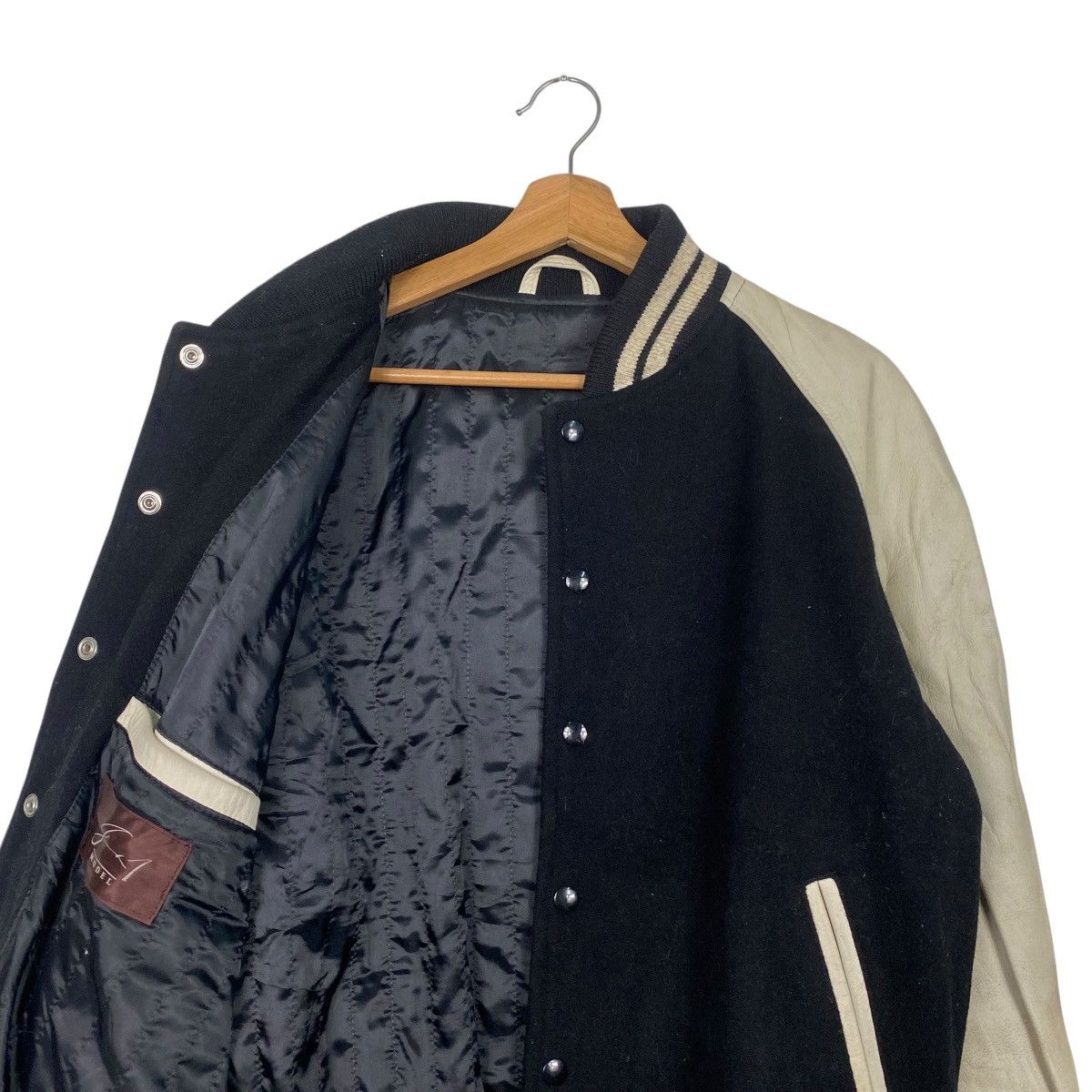 Japanese Brand J-1 varsity jacket leather sleeve Size US M / EU 48-50 / 2 - 10 Thumbnail