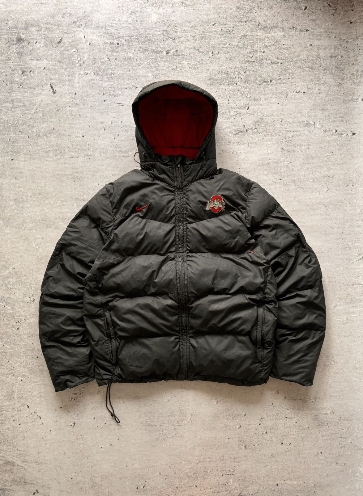 Nike × Nike ACG NIKE OHIO STATE PUFFER DOWN BASIC LOGO OVERSIZE NYLON JACKET Size US L / EU 52-54 / 3 - 1 Thumbnail