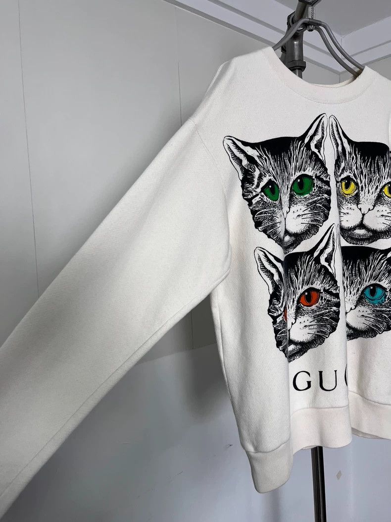 Gucci Gucci Cat sweatshirt 2502-Nextarrow Size US XS / EU 42 / 0 - 4 Thumbnail
