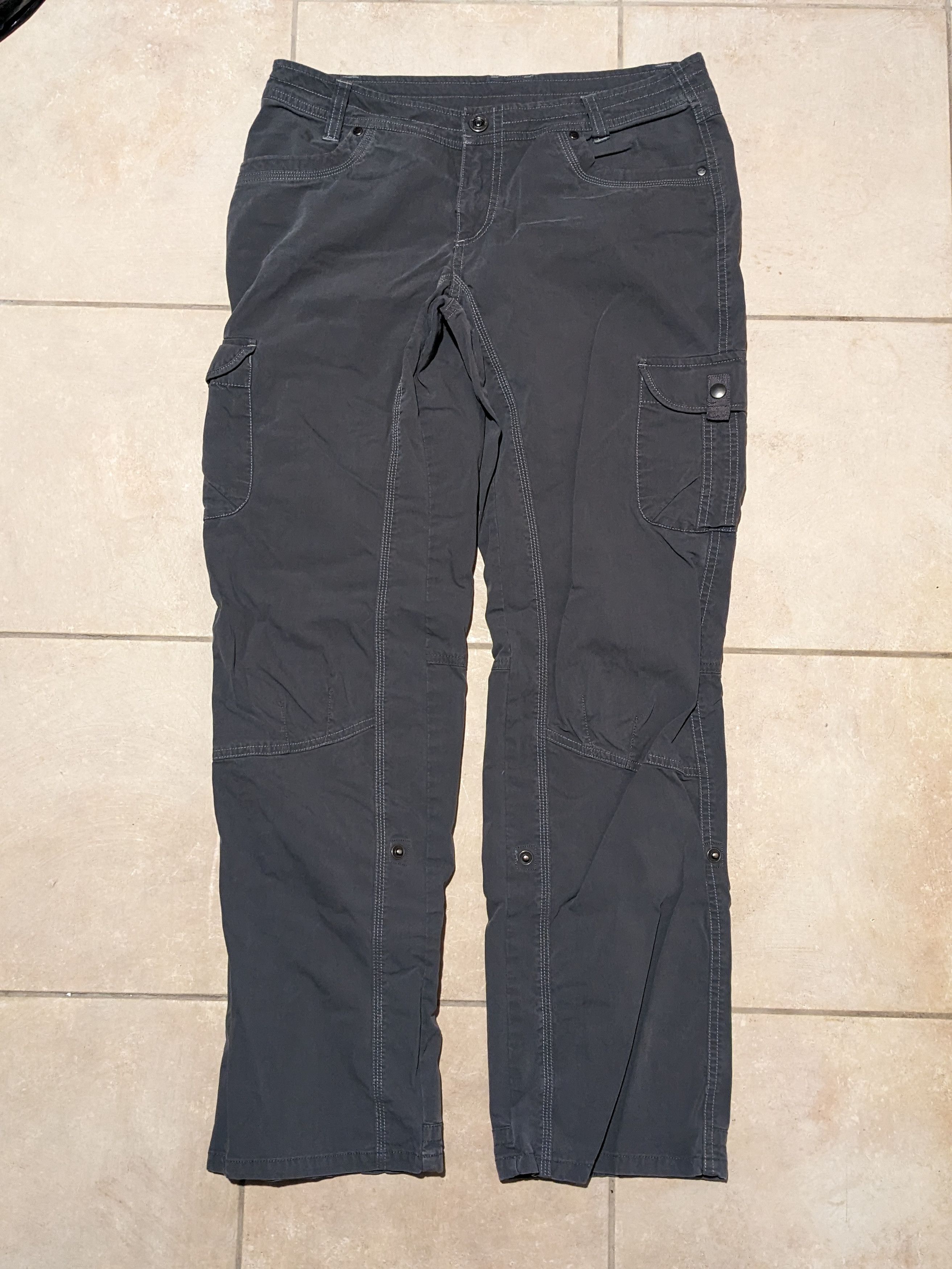 Designer × Kuhl Kuhl Splash™ Roll-Up Gray Size 10 Womans Pants Size 33" - 3 Thumbnail