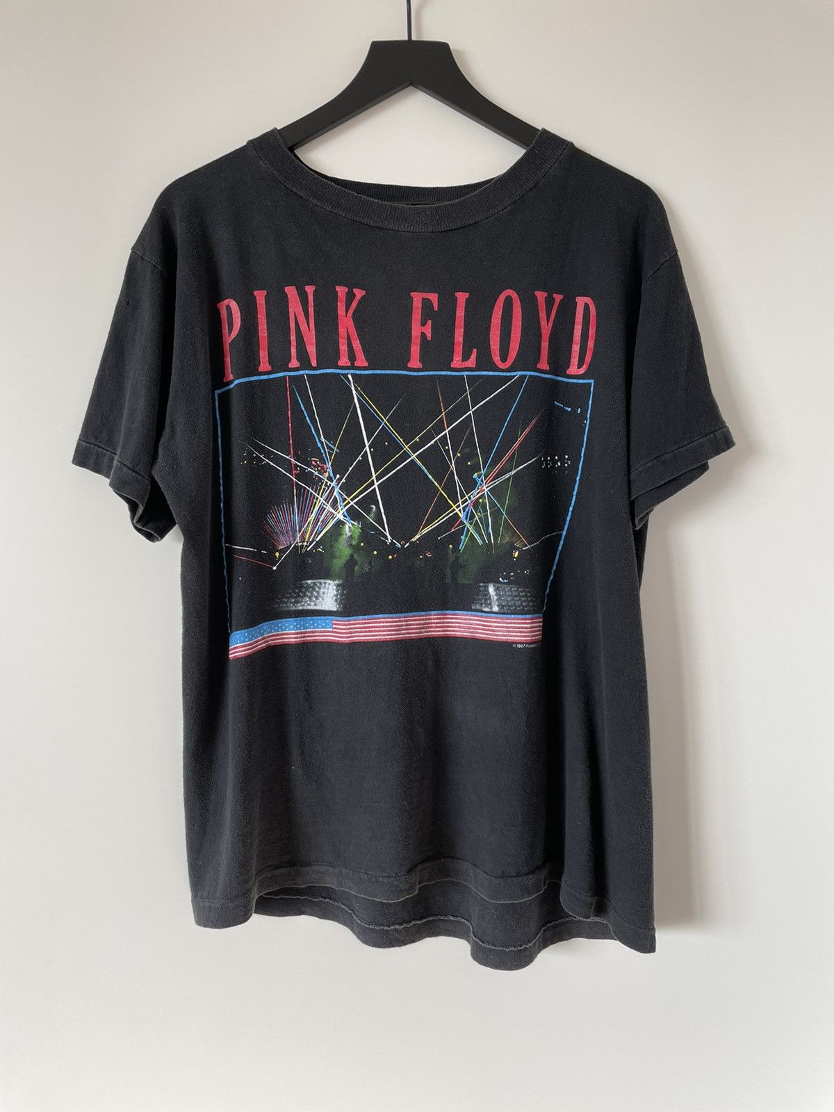 Band Tees × Pink Floyd × Vintage Vintage Pink Floyd 1987 USA Tour 