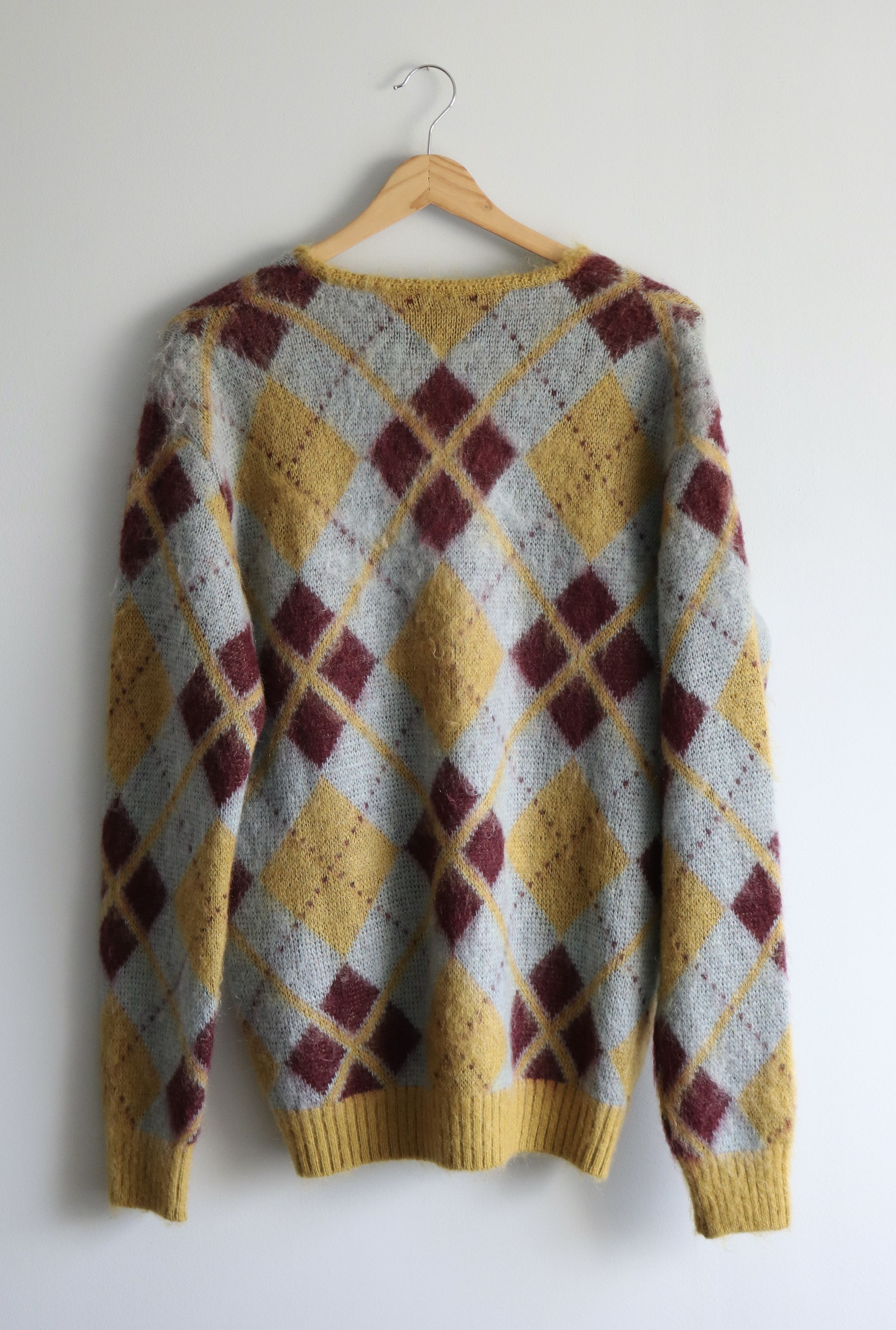Needles Argyle Mohair Cardigan Size US S / EU 44-46 / 1 - 2 Thumbnail