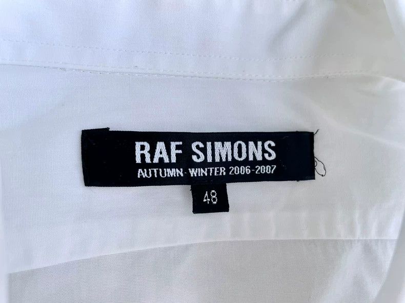 Raf Simons Raf simons Slim long-sleeved white shirt Size US M / EU 48-50 / 2 - 5 Thumbnail